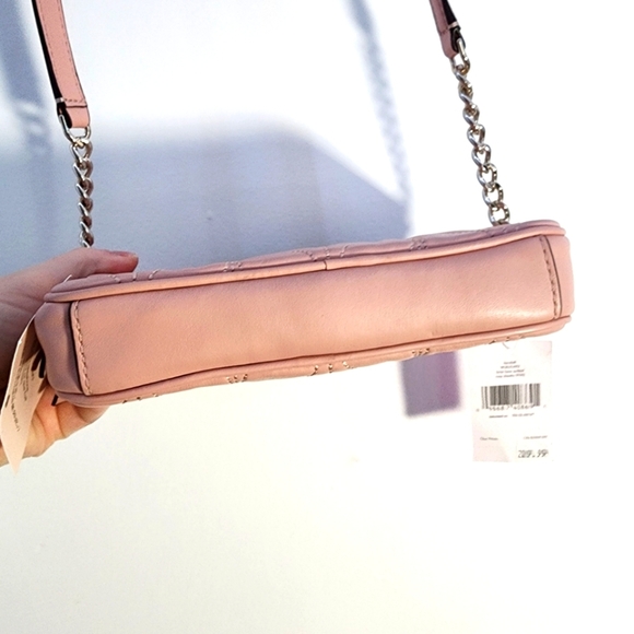 Nwt Kate Spade Pink Quilted Crossbody Bag - Picture 13 of 13
